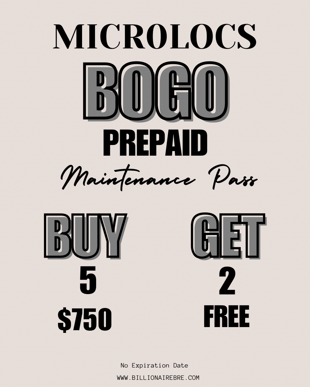 Microlocs Maintenance B5G2