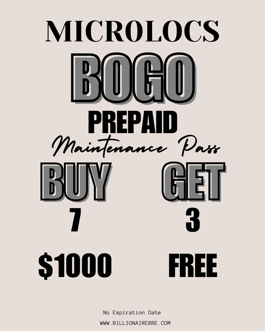 Microlocs Maintenance B7G3
