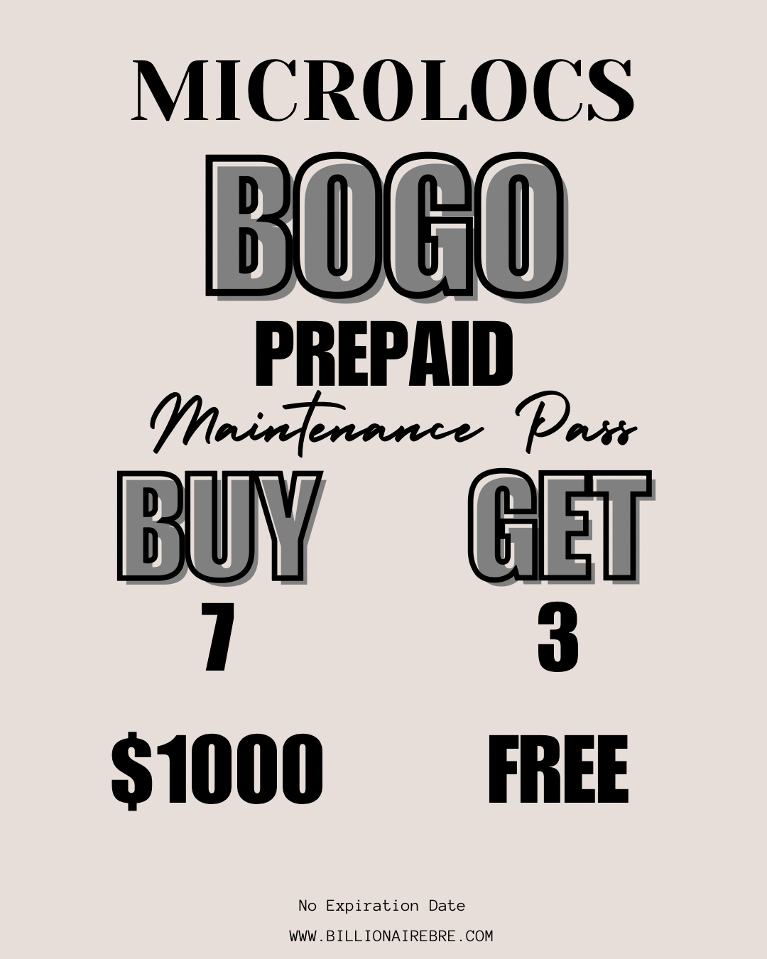 Microlocs Maintenance B7G3